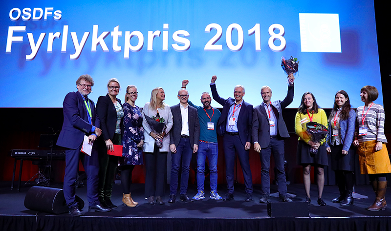 Utdeling av Fyrlyktprisen 2018